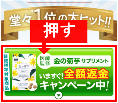 金の菊芋 クーポンコード